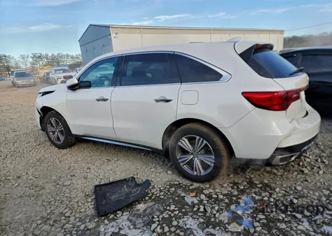 2020 Acura Mdx from USA, damaged, VIN 5J8YD4H36LL046398